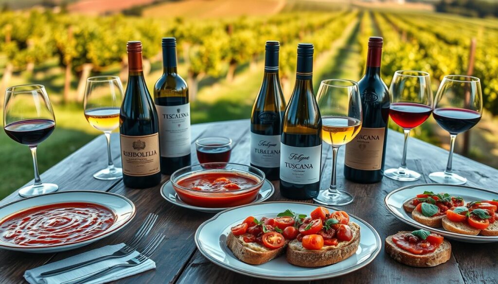 Tuscan wine pairings