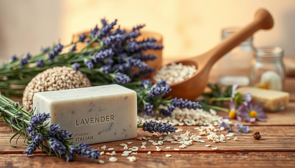 Natural soap ingredients